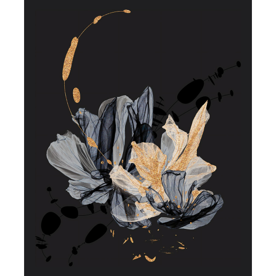 Papier peint panoramique - Fleurs Design