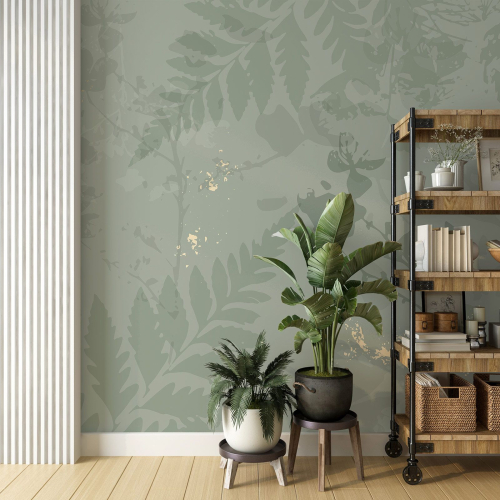 Papier peint panoramique - Fleurs Design