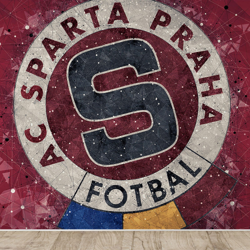 Papier peint panoramique Foot / Football - AC SPARTA PRAHA
