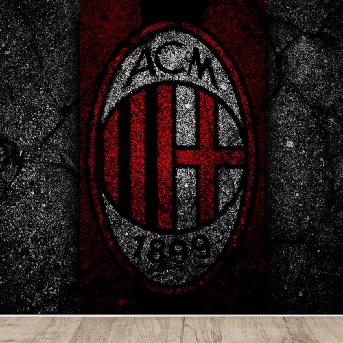 Papier peint panoramique Foot / Football - ACM - AC Milan
