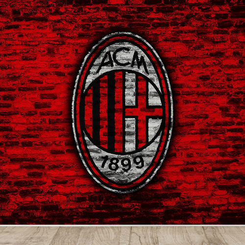 Papier peint panoramique Foot / Football - ACM - AC Milan