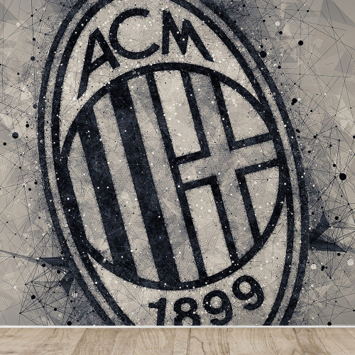 Papier peint panoramique Foot / Football - ACM - AC Milan