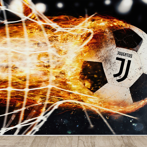 Papier peint panoramique Foot / Football - Ballon de foot