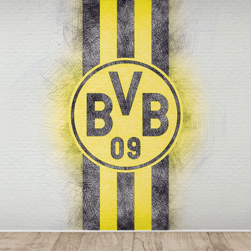 Papier peint panoramique Foot / Football - BVB 09 - Borussia Dortmund