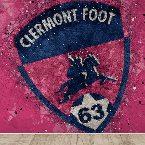 Papier peint panoramique Foot / Football - Clermont Foot