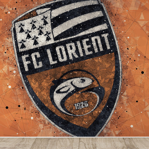 Papier peint panoramique Foot / Football - FC Lorient