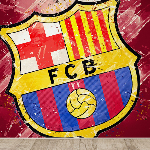 Papier peint panoramique Foot / Football - FCB Barcelone