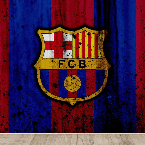 Papier peint panoramique Foot / Football - FCB Barcelone