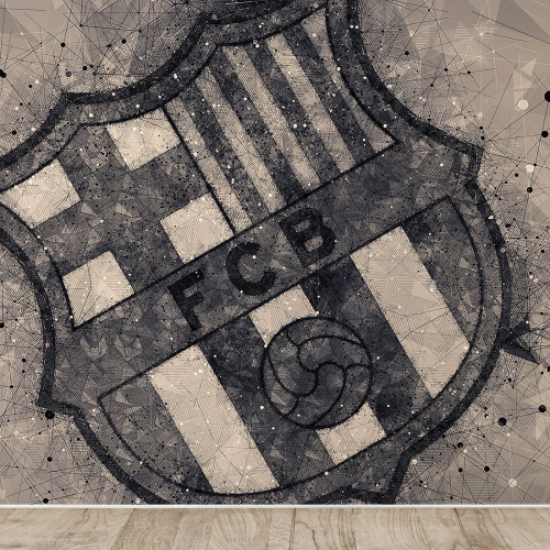 Papier peint panoramique Foot / Football - FCB Barcelone