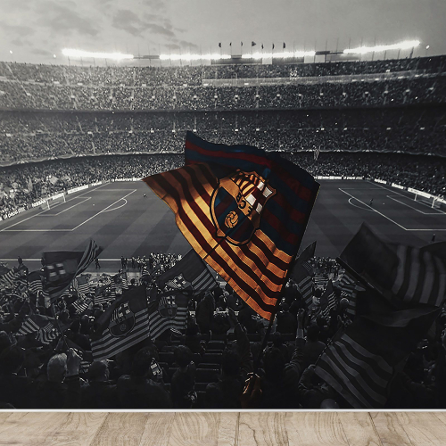 Papier peint panoramique Foot / Football - FCB Barcelone