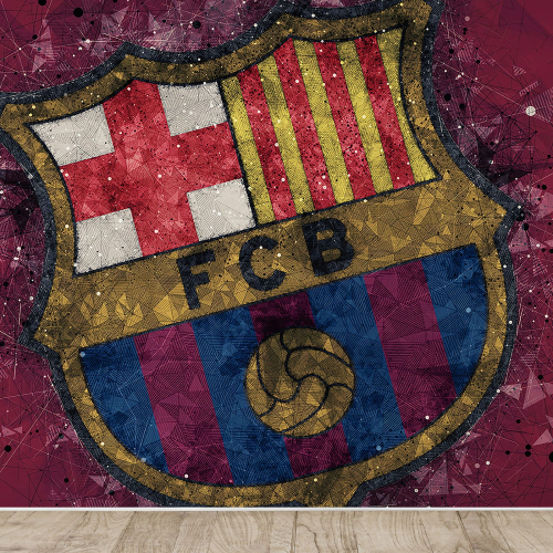 Papier peint panoramique Foot / Football - FCB Barcelone