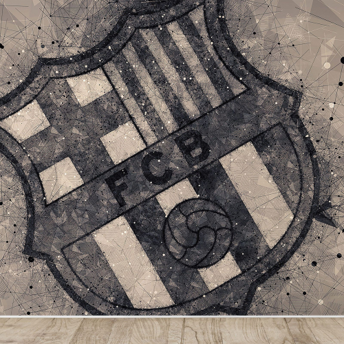 Papier peint panoramique Foot / Football - FCB Barcelone