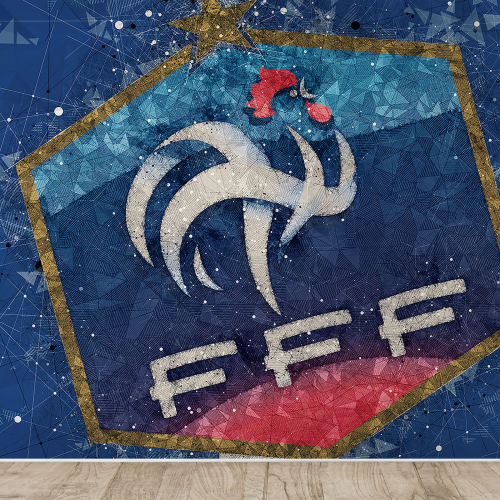 Papier peint panoramique Foot / Football - FFF