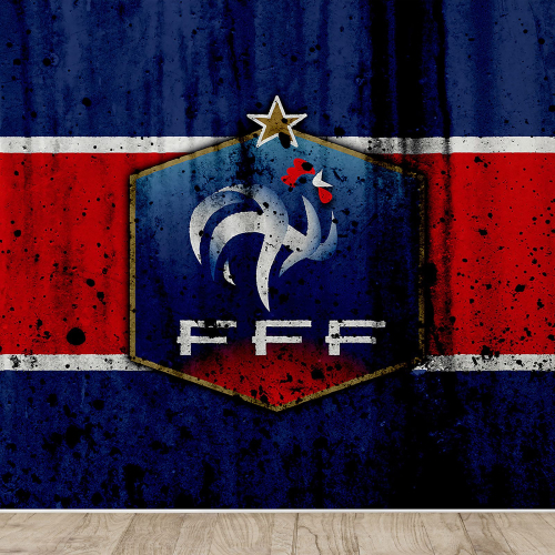 Papier peint panoramique Foot / Football - FFF