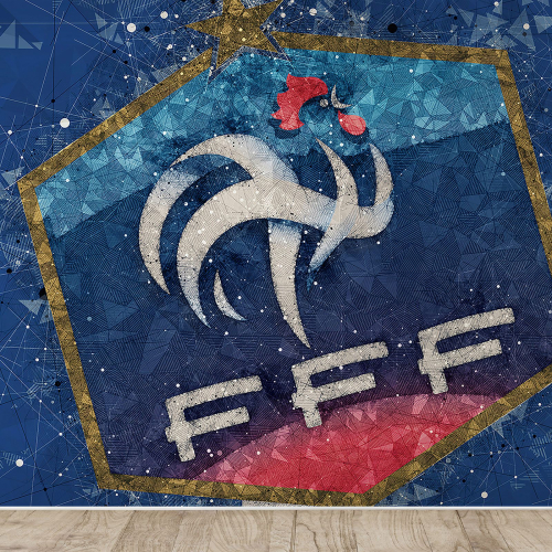 Papier peint panoramique Foot / Football - FFF
