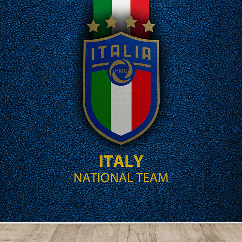 Papier peint panoramique Foot / Football - FIGC Italia