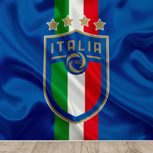 Papier peint panoramique Foot / Football - FIGC Italia