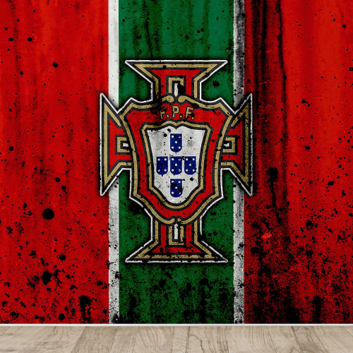 Papier peint panoramique Foot / Football - FPF Portugal