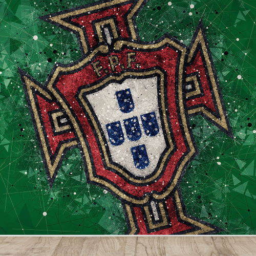 Papier peint panoramique Foot / Football - FPF Portugal