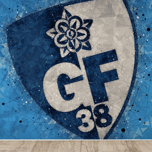 Papier peint panoramique Foot / Football - GF 38 - Grenoble Foot 38