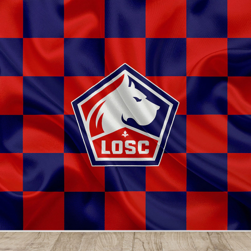 Papier peint panoramique Foot / Football - LOSC - Lille