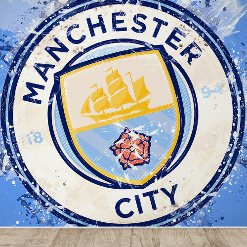 Papier peint panoramique Foot / Football - Manchester City