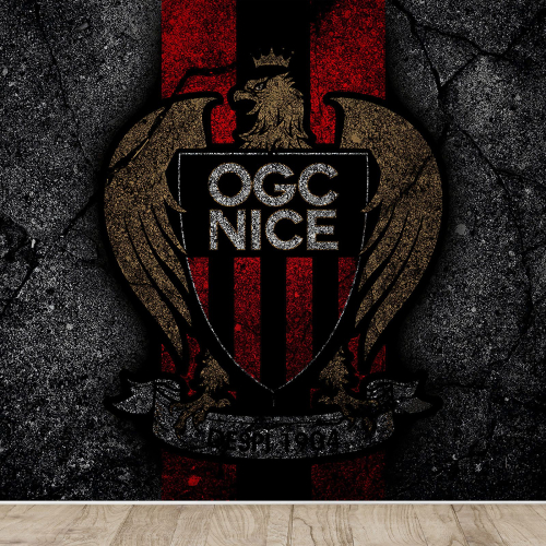 Papier peint panoramique Foot / Football - OGC Nice