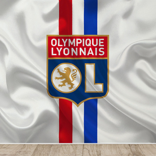 Papier peint panoramique Foot / Football - OL - Olympique Lyonnais