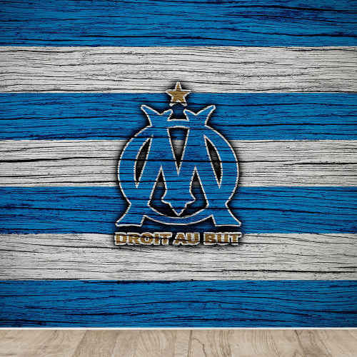 Papier peint panoramique Foot / Football - OM - Olympique de Marseille