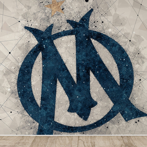Papier peint panoramique Foot / Football - OM - Olympique de Marseille