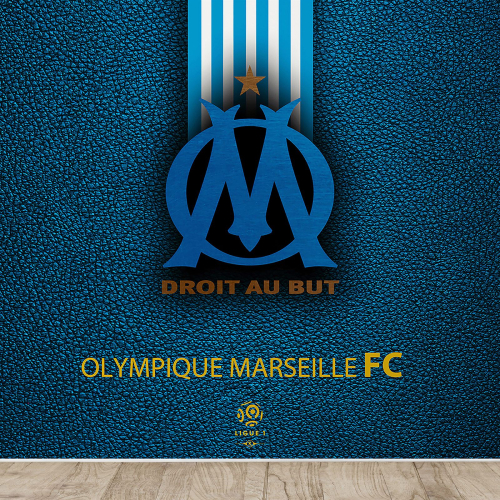 Papier peint panoramique Foot / Football - OM - Olympique de Marseille