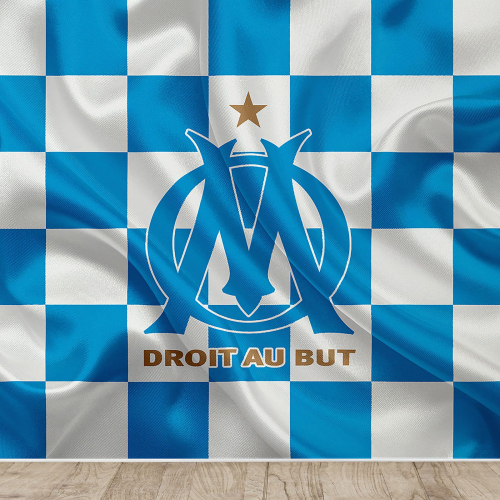 Papier peint panoramique Foot / Football - OM - Olympique de Marseille