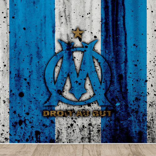 Papier peint panoramique Foot / Football - OM - Olympique de Marseille