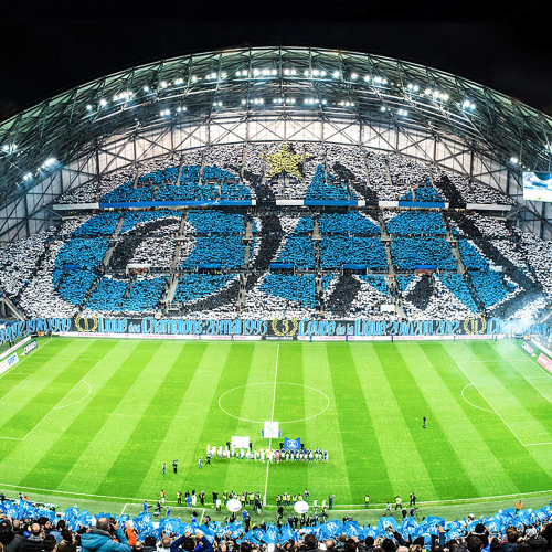Papier peint panoramique Foot / Football - OM - Stade Orange Vélodrome
