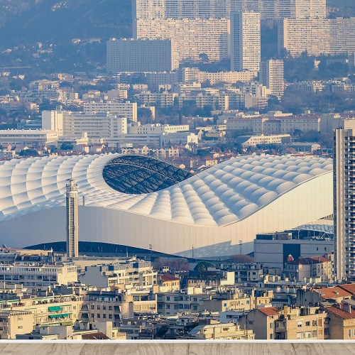 Papier peint panoramique Foot / Football - OM - Stade Orange Vélodrome