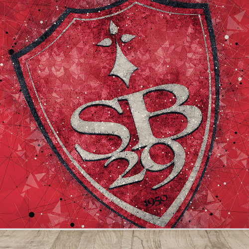 Papier peint panoramique Foot / Football - SB 29 - Stade Brestois 29