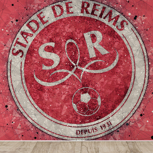 Papier peint panoramique Foot / Football - SR - Stade de Reims