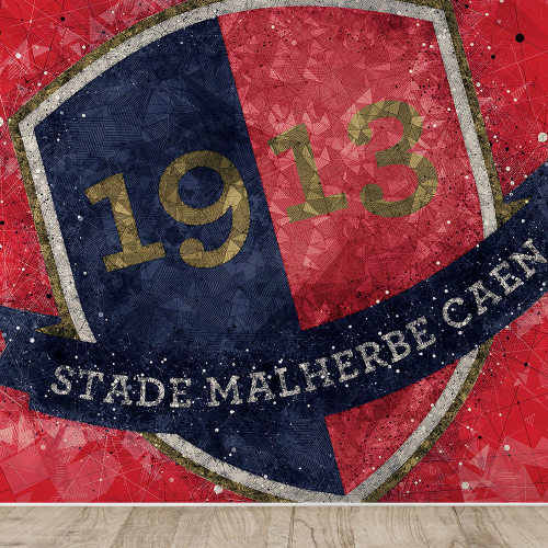 Papier peint panoramique Foot / Football - Stade Malherbe Caen