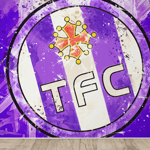 Papier peint panoramique Foot / Football - TFC - Toulouse football club
