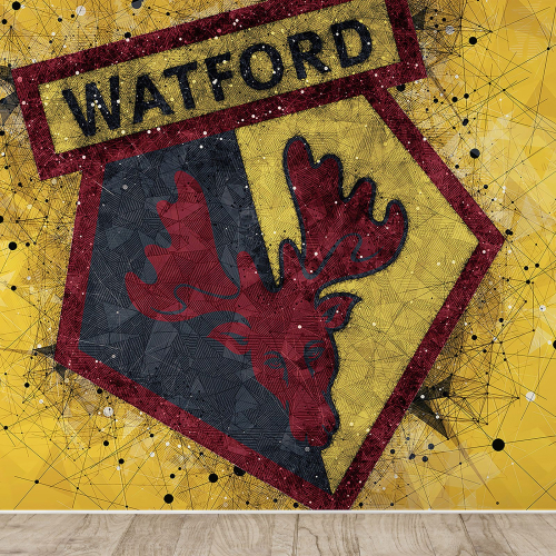 Papier peint panoramique Foot / Football - WATFORD