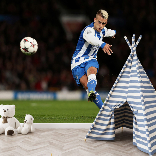 Papier peint panoramique Football - Joueur de Foot