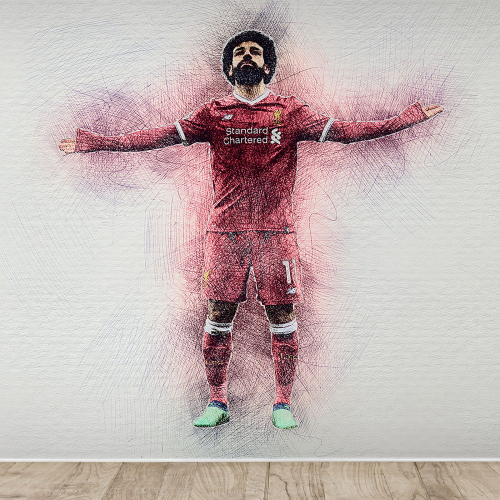 Papier peint panoramique Football - Joueur de Foot
