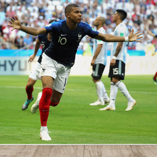 Papier peint panoramique Football - Joueur de Foot