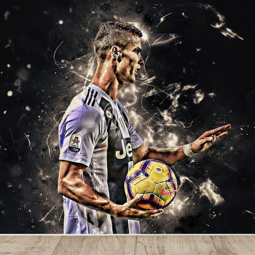 Papier peint panoramique Football - Joueur de Foot