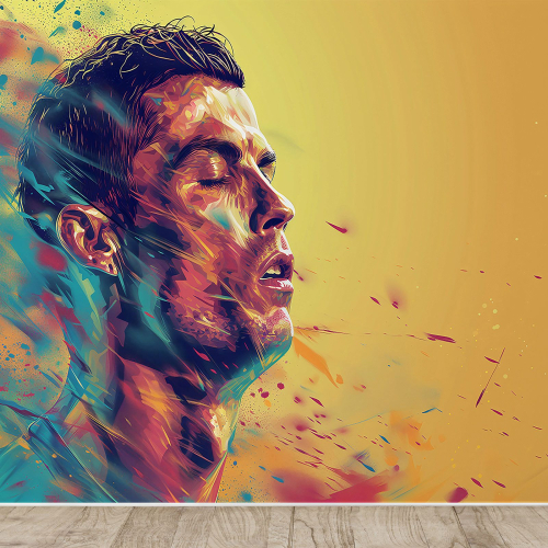 Papier peint panoramique Football - Joueur de Foot