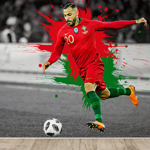 Papier peint panoramique Football - Joueur de Foot