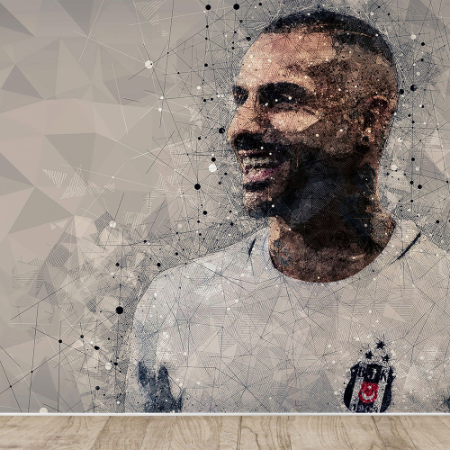 Papier peint panoramique Football - Joueur de Foot