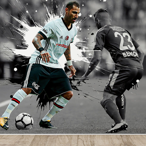 Papier peint panoramique Football - Joueur de Foot