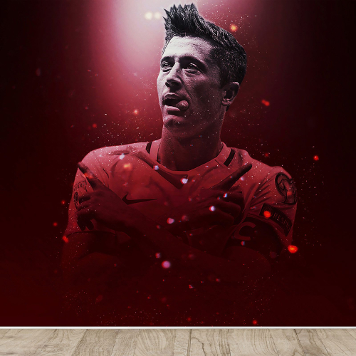 Papier peint panoramique Football - Joueur de Foot