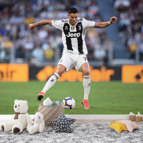 Papier peint panoramique Football - Joueur de Foot